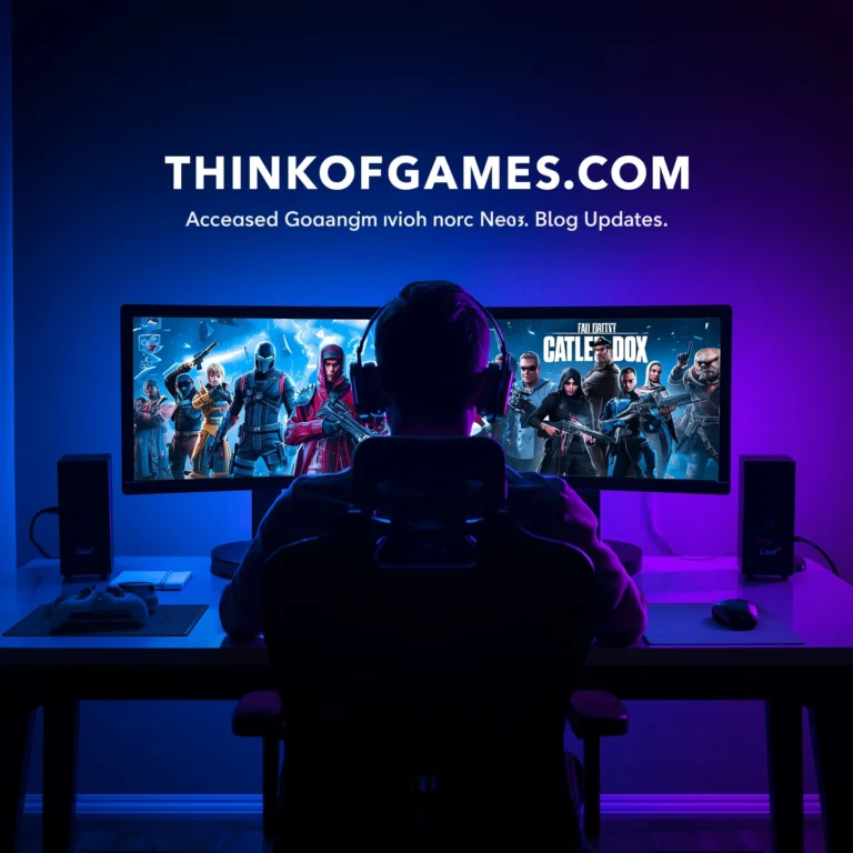 Read more about the article Thinkofgames.com Updates: Everything Gamers Need to Know