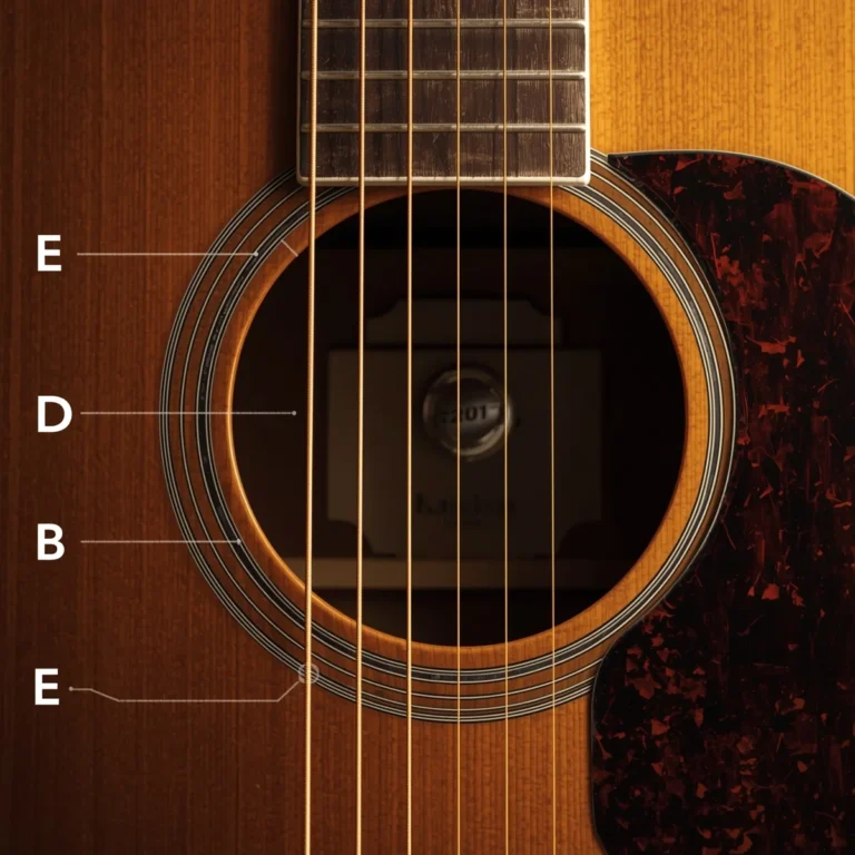 Read more about the article Guitar String Notes Explained: A Beginner’s Guide