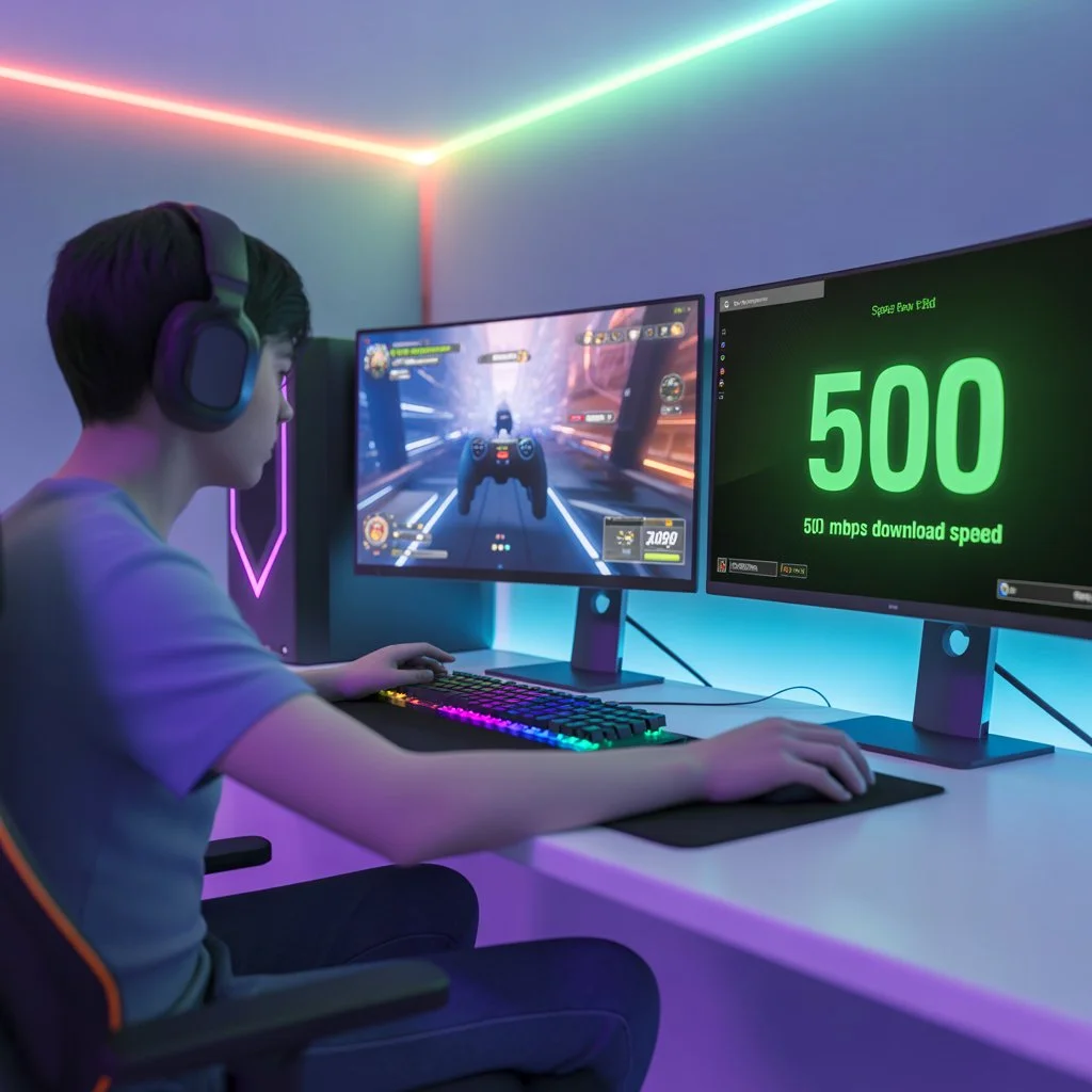 You are currently viewing Is 500 Mbps Good for Gaming? A Complete Speed Breakdown