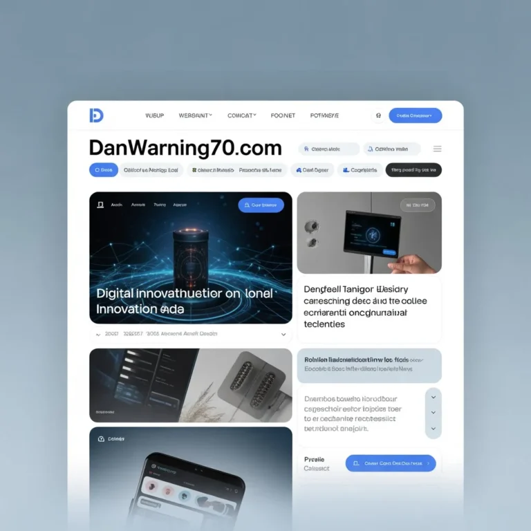 Read more about the article Danwarning70.com: A Complete Overview of the Emerging Digital Platform