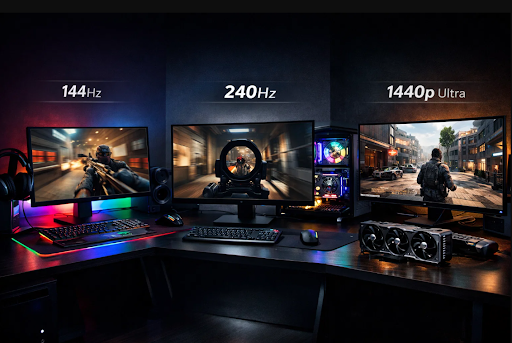 Read more about the article Best Graphics Cards for 144Hz, 240Hz, and Competitive Ultra-Resolution Gaming