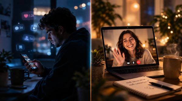 Read more about the article Why Video Chat Feels More Real Than Social Media (Backed by Science)